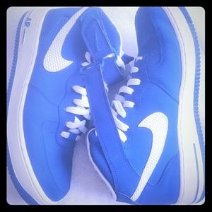 Nike Air Force 1's - Royal Blue